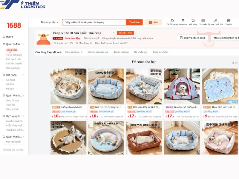 nguồn hàng phụ kiện chó mèo