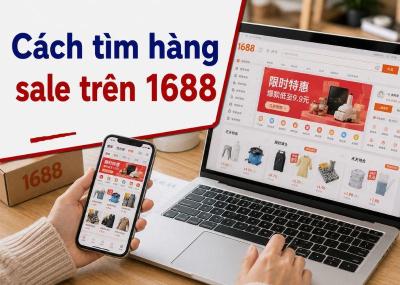 Cách tìm hàng sale trên 1688 nhanh, giá tốt cho dân buôn