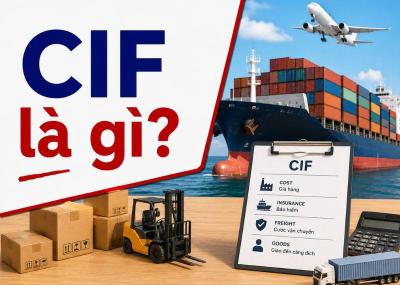 CIF là gì trong XNK? Cách tính giá CIF và phân biệt với FOB