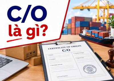 C/O là gì? Vai trò, các loại C/O và cách tra cứu Form E online