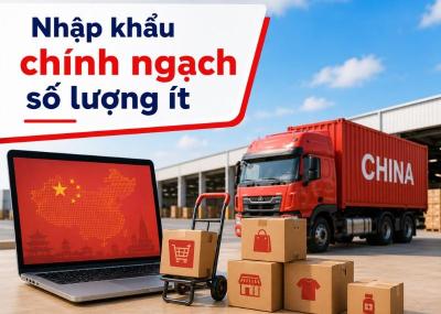 Giải pháp nhập khẩu chính ngạch số lượng ít cho doanh nghiệp